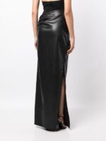 ATLEIN- Side ruched long skirt - epoqueu