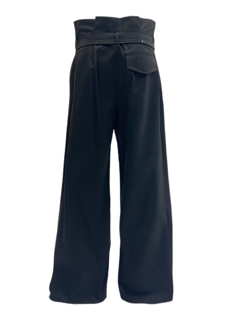 APNOEA - deconstructed cotton black trousers - epoqueu