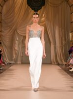 PatBO - Hand-Beaded sequin white gown - epoqueu
