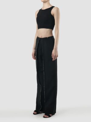 Sean Sheila - Decontructed tailored pants with ring details - epoqueu