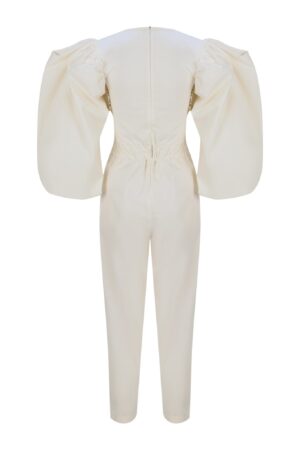 Jumpsuit with puffy sleeves - epoqueu
