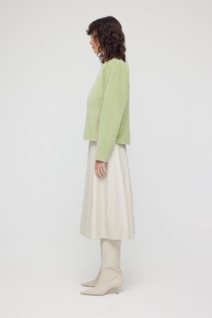 Fur green blouse - epoqueu