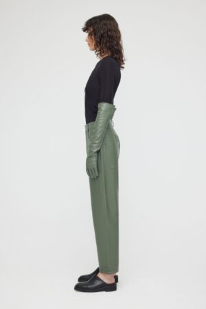 Flat form leather trousers - epoqueu