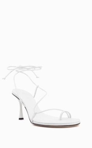 Studio Amelia - Emily wrap 90 white heel - epoqueu